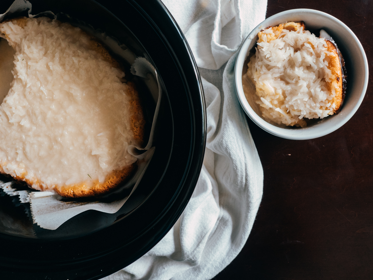 Slow Cooker Coconut Cake 12 Tomatoes