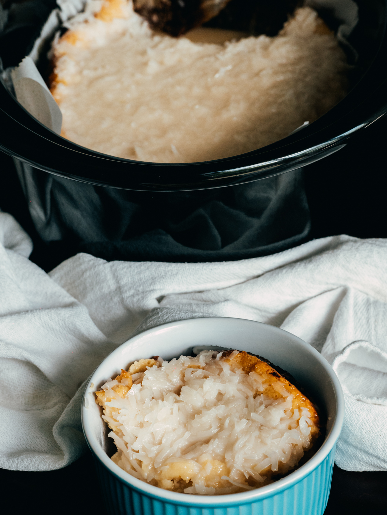 Slow Cooker Coconut Cake 12 Tomatoes
