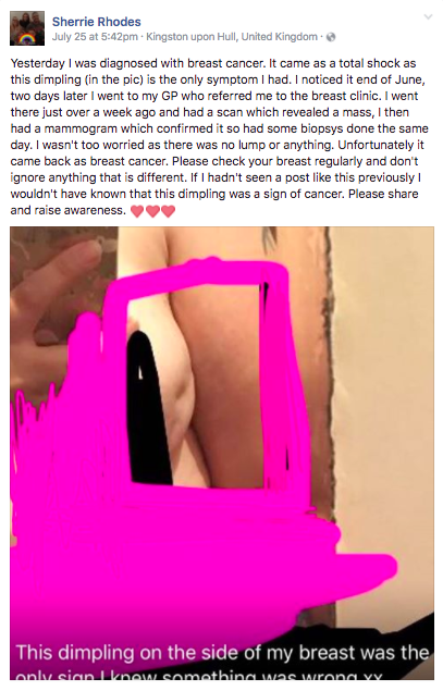 Facebook/Sherrie Rhodes