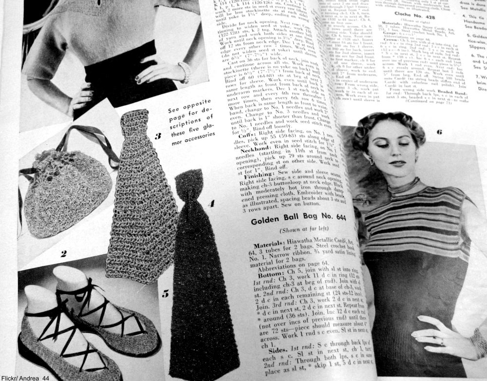 These Charming Vintage Knit & Crochet Patterns Remind Us of Grandma!