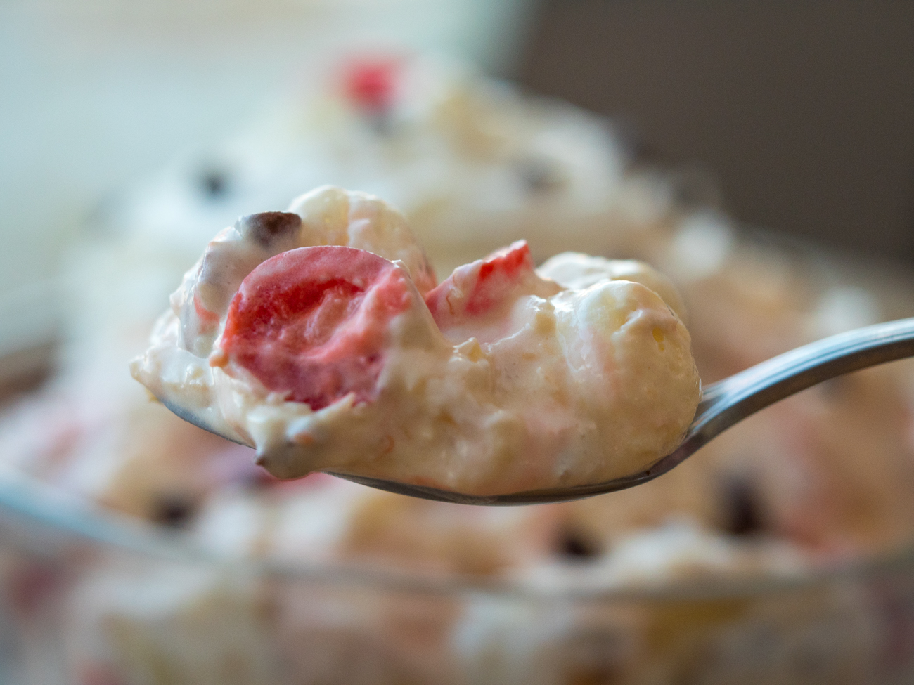 Banana Split Fluff Salad Horizontal 7