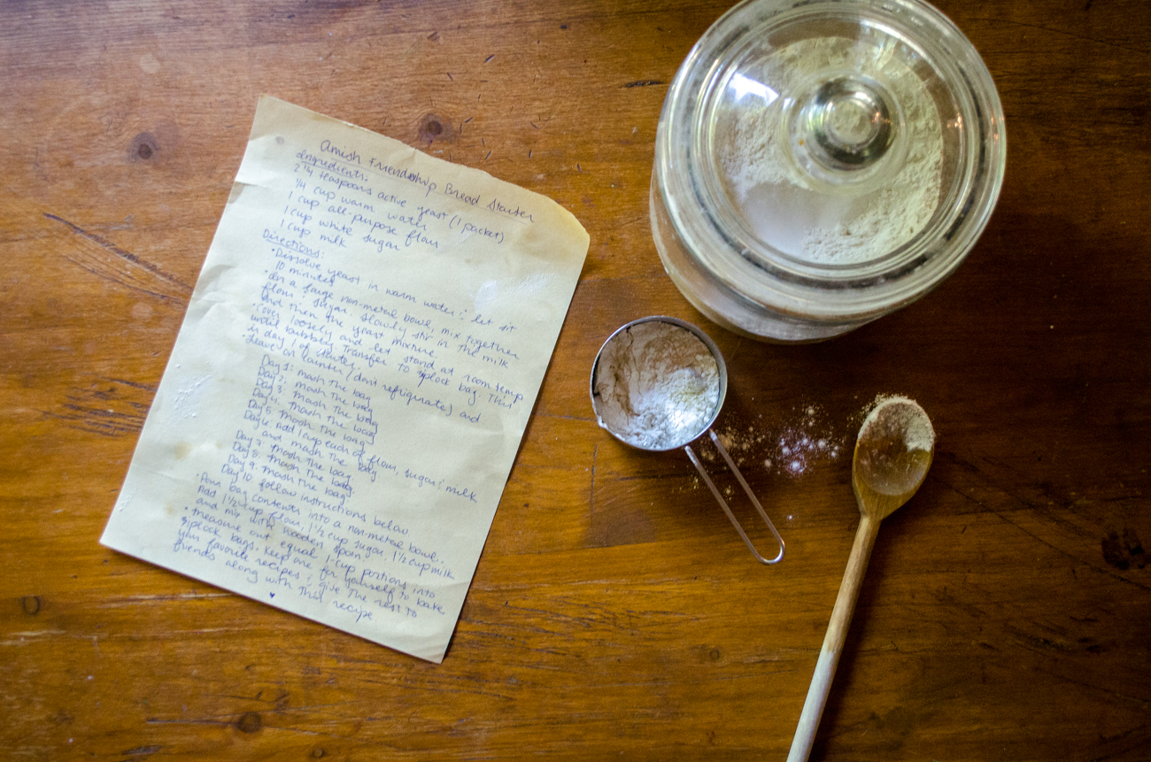 Amish Friendship Bread Starter 12 Tomatoes