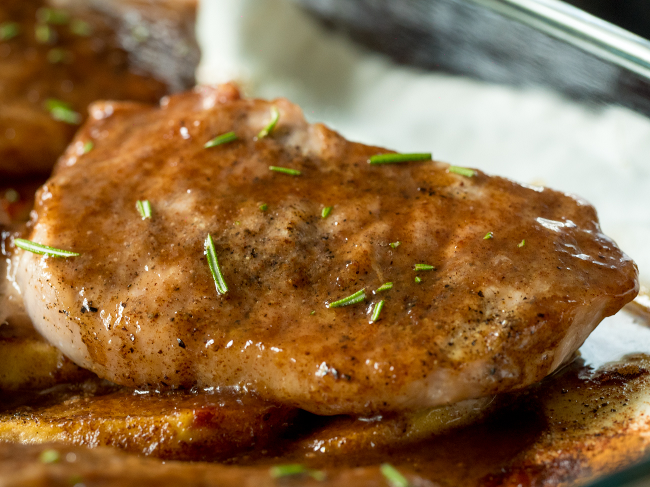 Layered Apple Pork Bake Horizontal 5