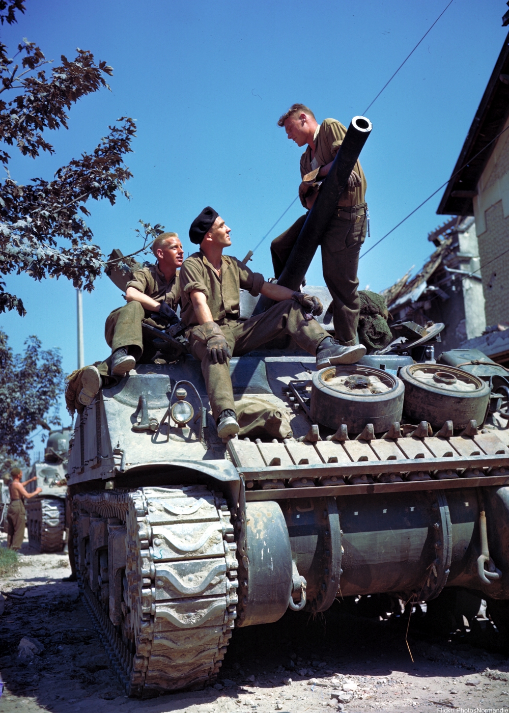 World War II in Stunning Color Photographs