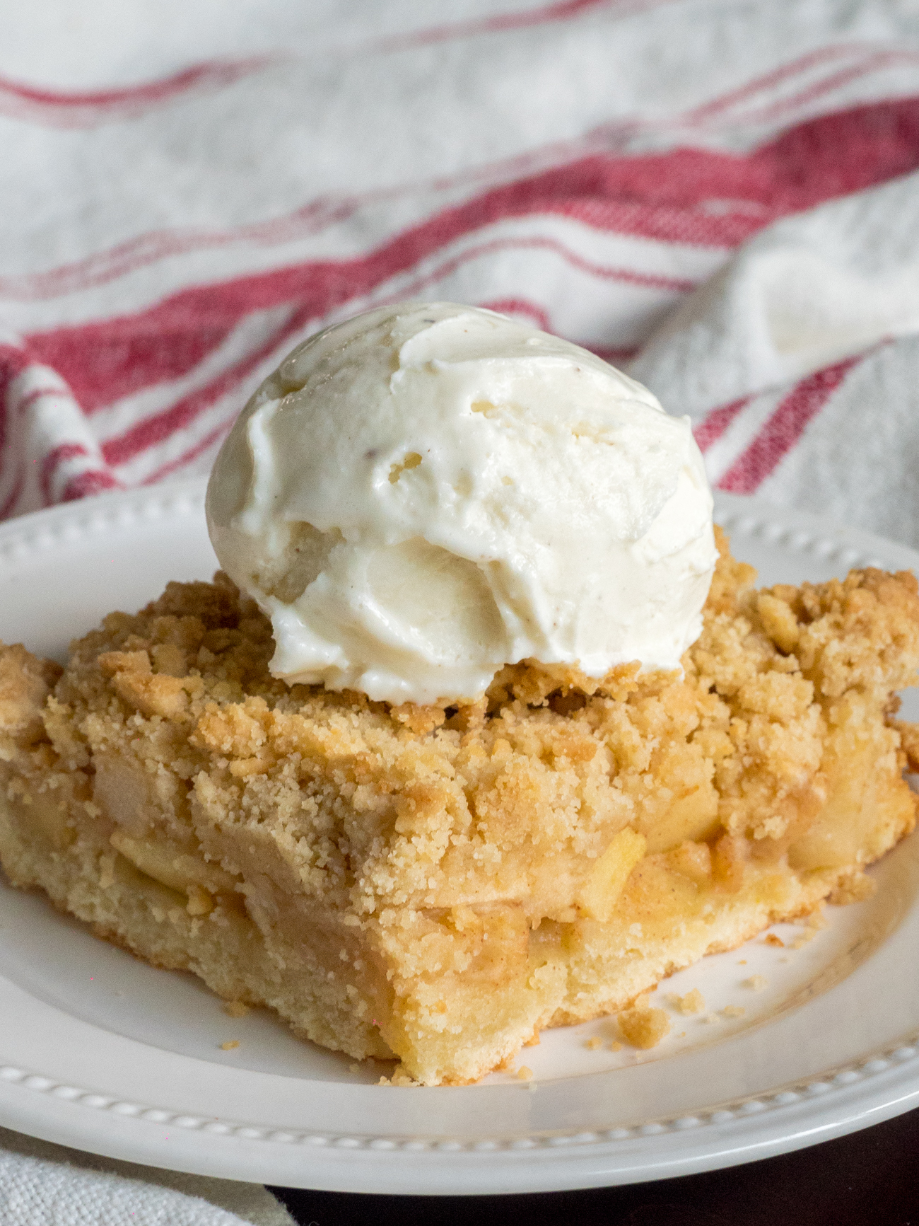 Apple Streusel Sheet Cake Vertical 1