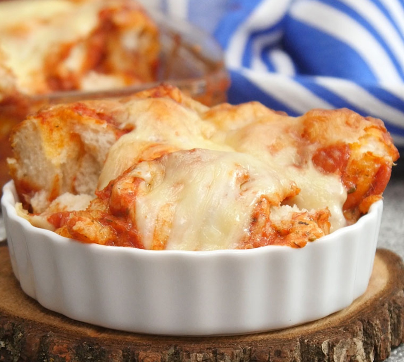 Cheesy BubbleUp Pizza Casserole 12 Tomatoes