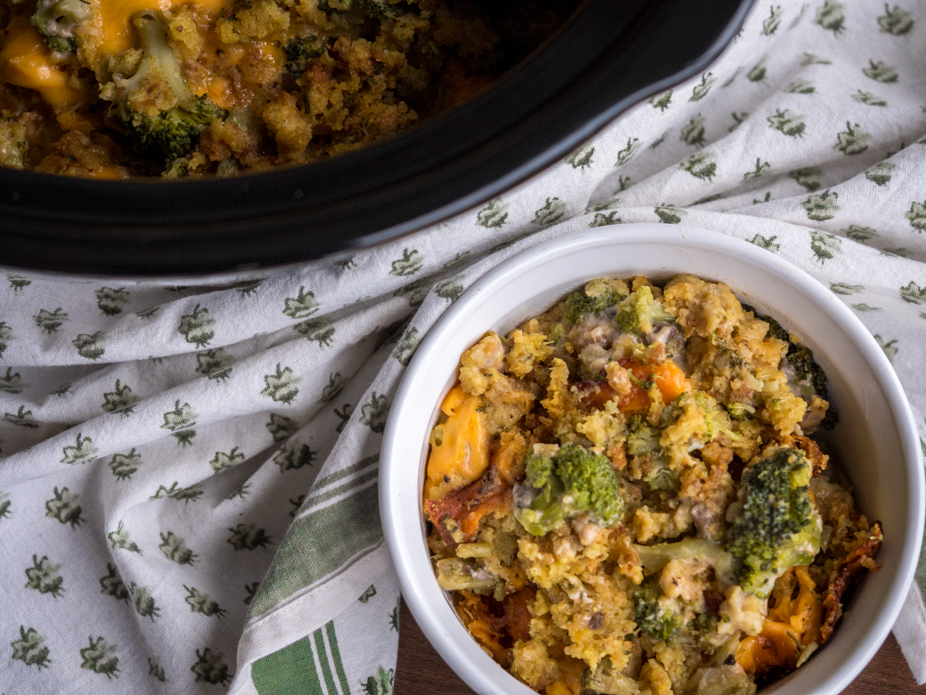 Crock Pot Broccoli Casserole Horizontal 6