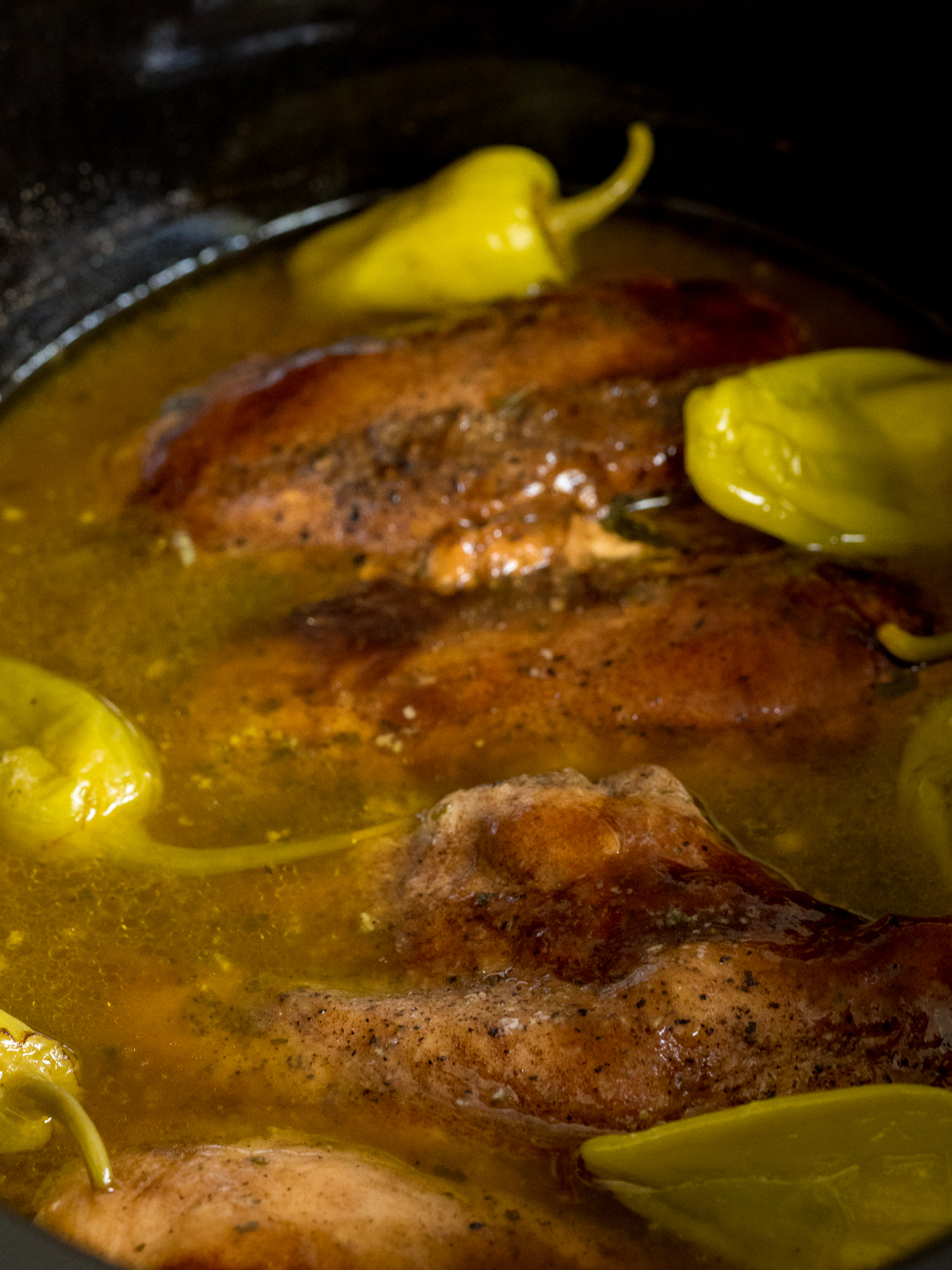 Slow Cooker Mississippi Chicken Vertical 2