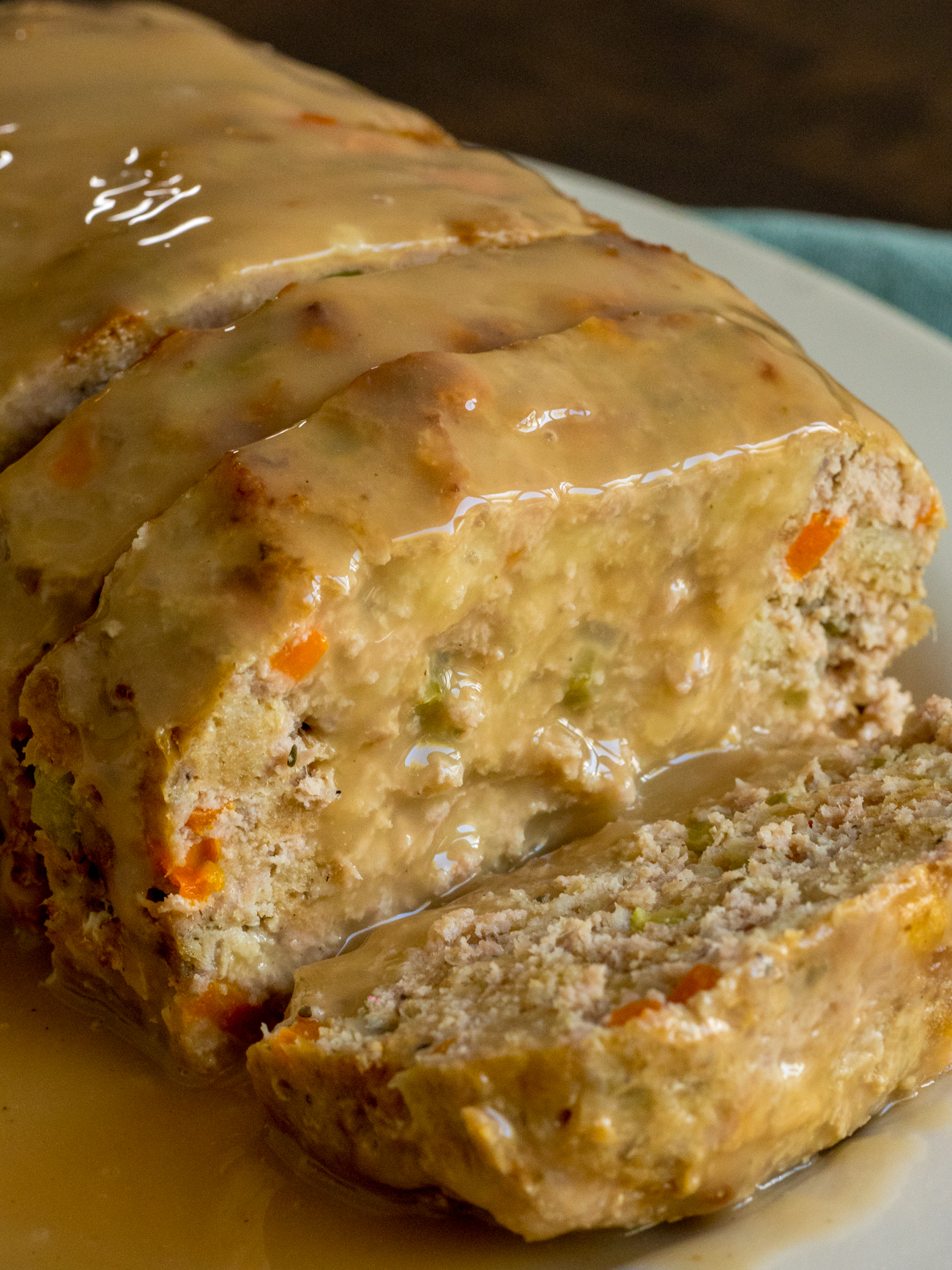 Turkey and Stuffing Meatloaf Vertical 3