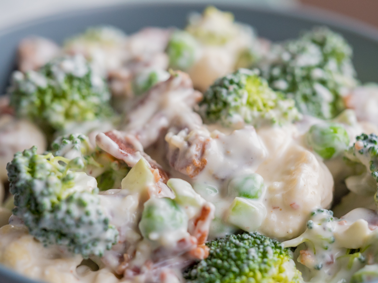 Broccoli Cauliflower Salad Horizontal 4