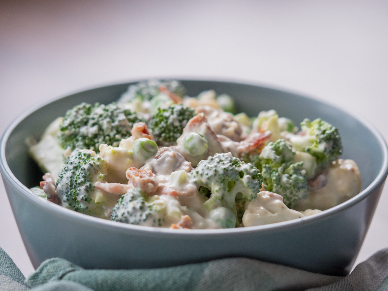 Broccoli Cauliflower Salad Horizontal 6
