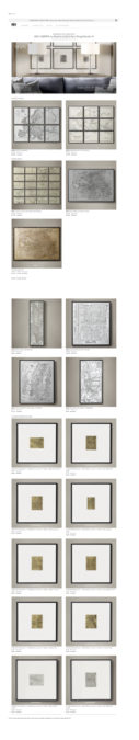 Restoration Hardware's Map Gallery features elegant framed vintage maps of the world. It's great for inspiration.
