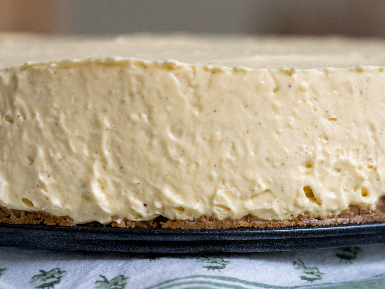 No-Bake Eggnog Cheesecake Horizontal 2