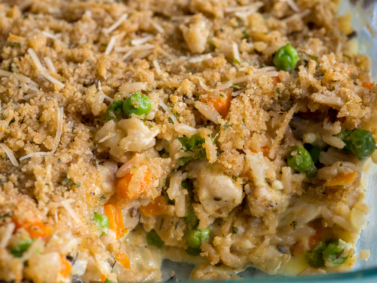 Chicken and Wild Rice Pot Pie Casserole 12 Tomatoes