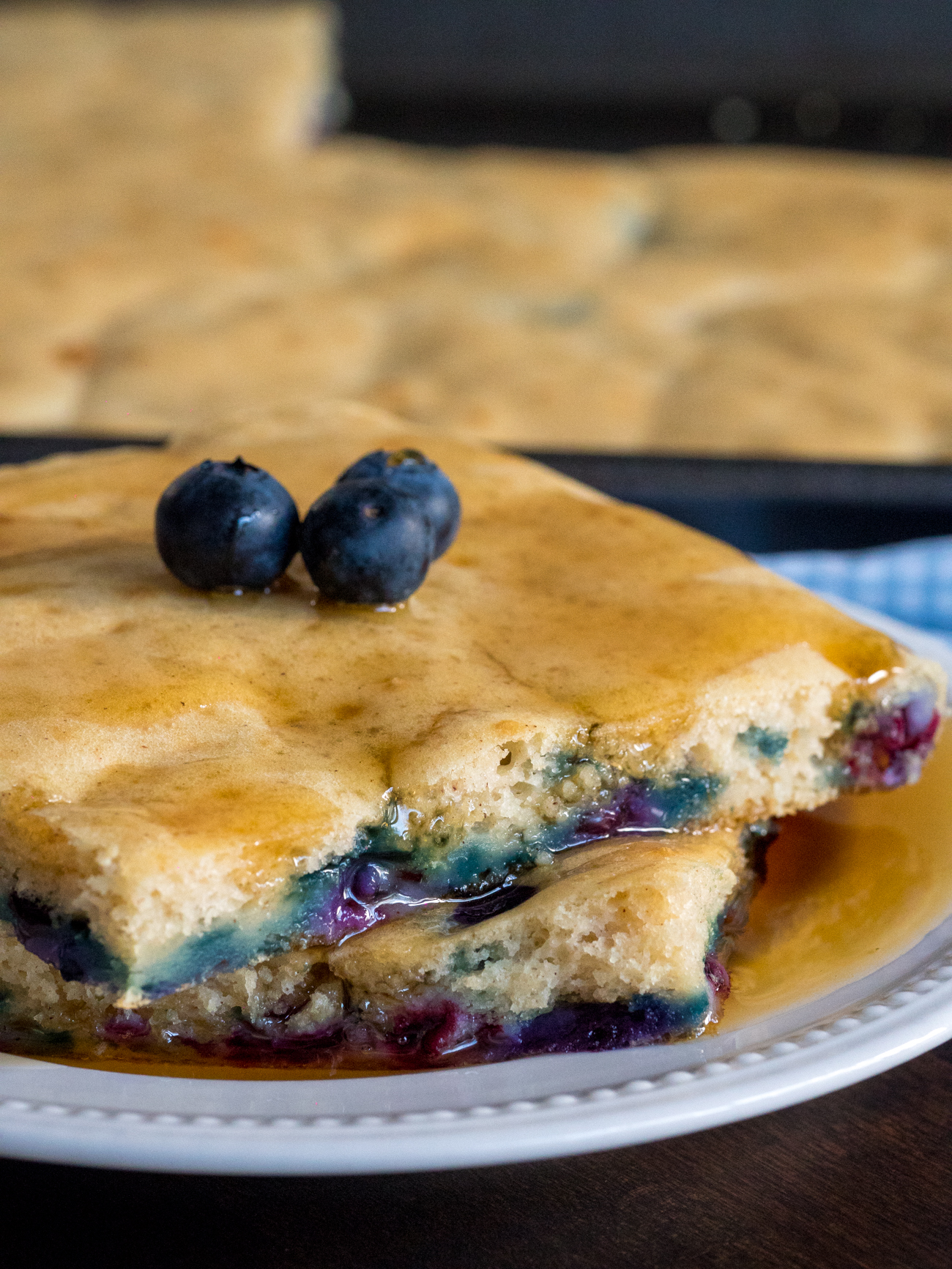 Sheet Pan Blueberry Pancakes Vertical 5