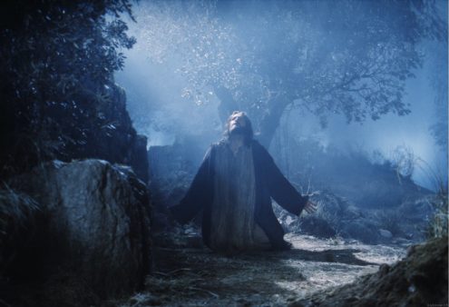 Jesus prays in the Garden of Gethsemane, (c) Icon Productions