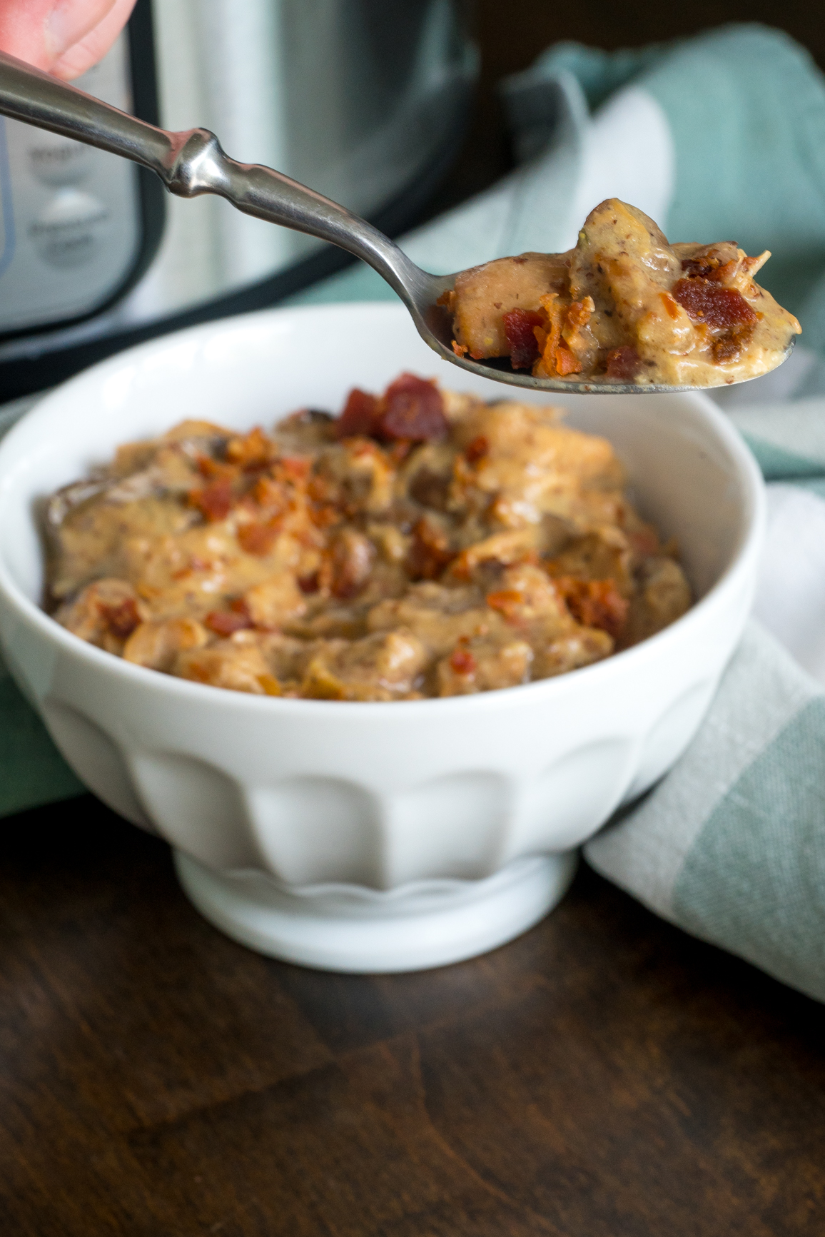 Instant Pot Bacon Honey Mustard Chicken 2