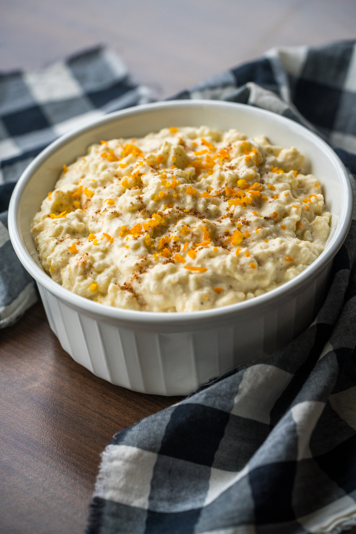 Stovetop Orange Rice Custard Vertical (5 of 15)