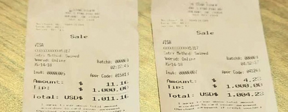 Single mother Brenda Pearson spent Mother's Day working a double shift at an out-of-the-way Oklahoma truck stop diner. Her story inspired trucker David Platt to leave her TWO separate thousand dollar tips.