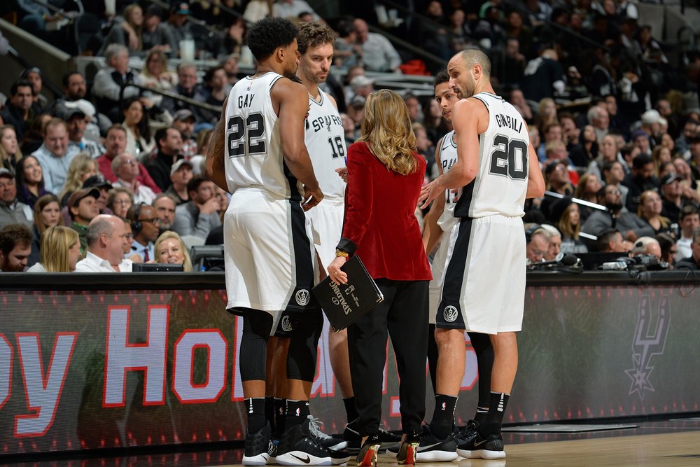 Becky Hammon has earned the respect of her peers and her players during her four years as a San Antonio Spurs Assistant Coach.