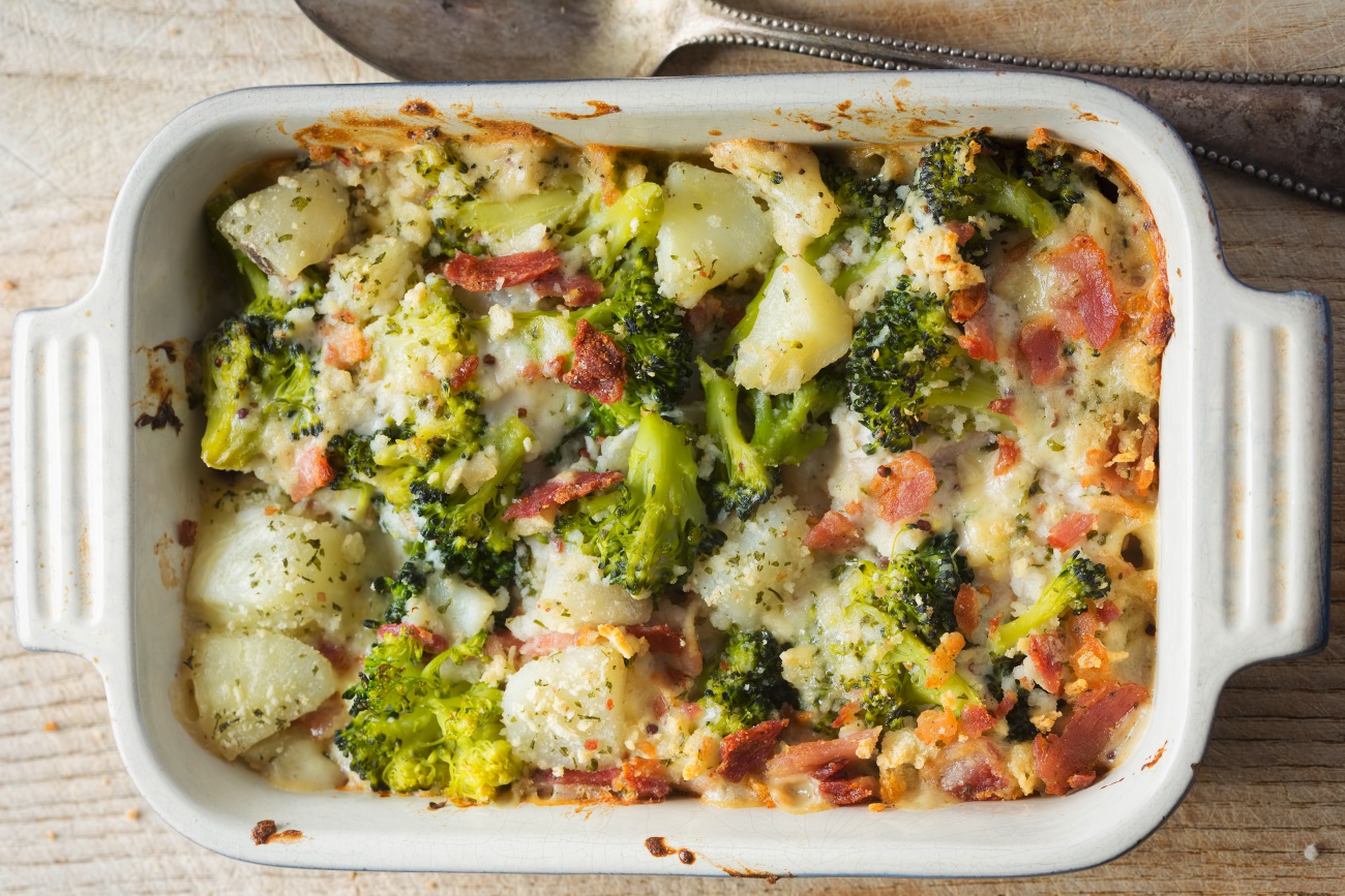 Loaded Potato and Chicken Bake 12 Tomatoes
