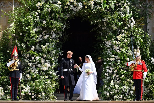 Meghan Markle's flower choices -- from the bouquets to the official bloom -- where nods to the late Princess Diana.