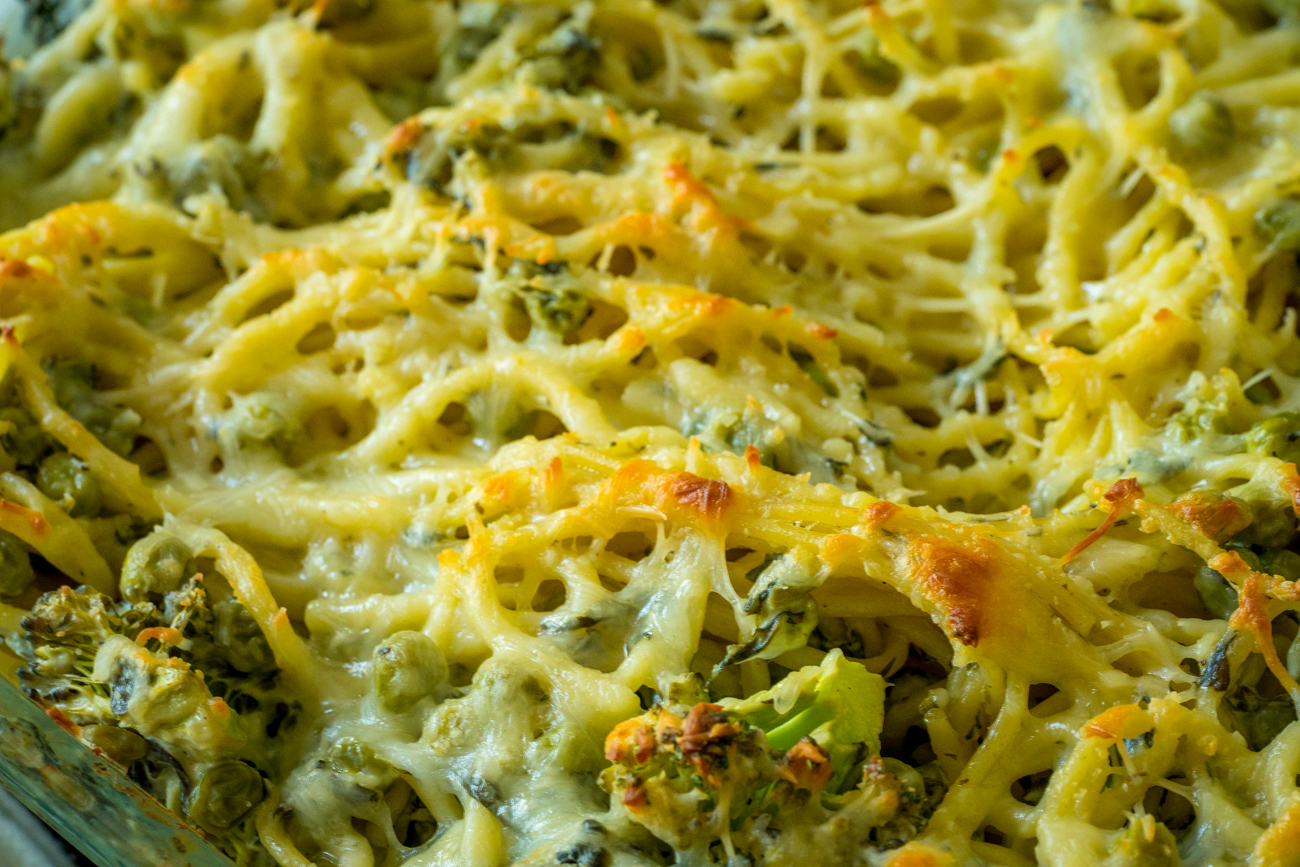 Green Goddess Spaghetti Bake 3