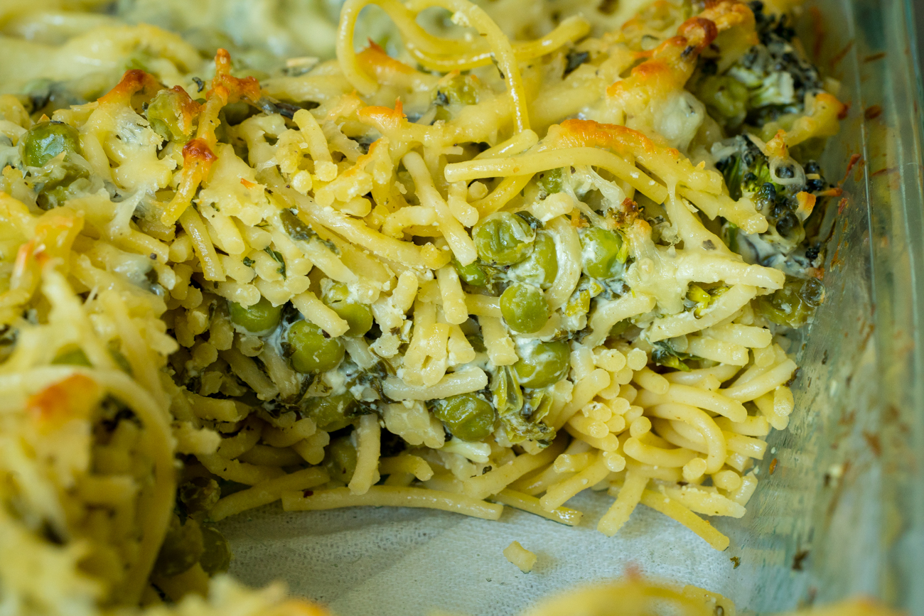Green Goddess Spaghetti Bake 8