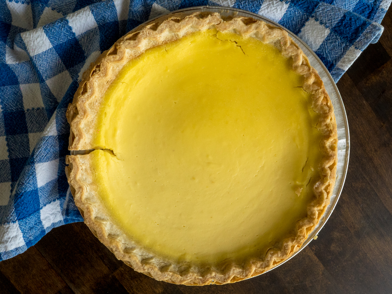 Lemon Sour Cream Pie 6