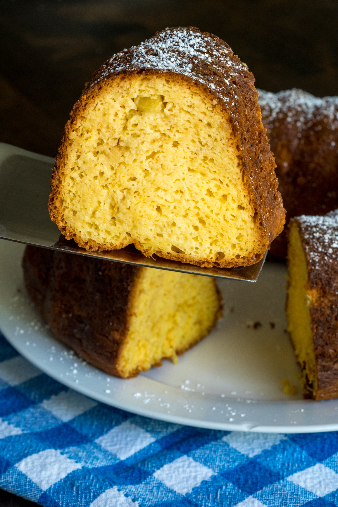 Pineapple Sour Cream Pudding Cake 8