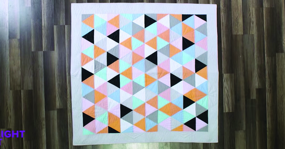 triangle quilt 3