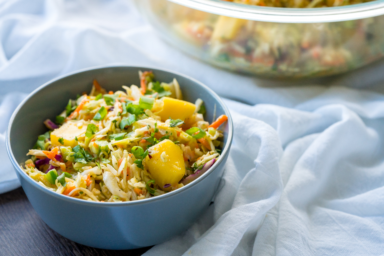 Caribbean Mango Coleslaw 12 Tomatoes