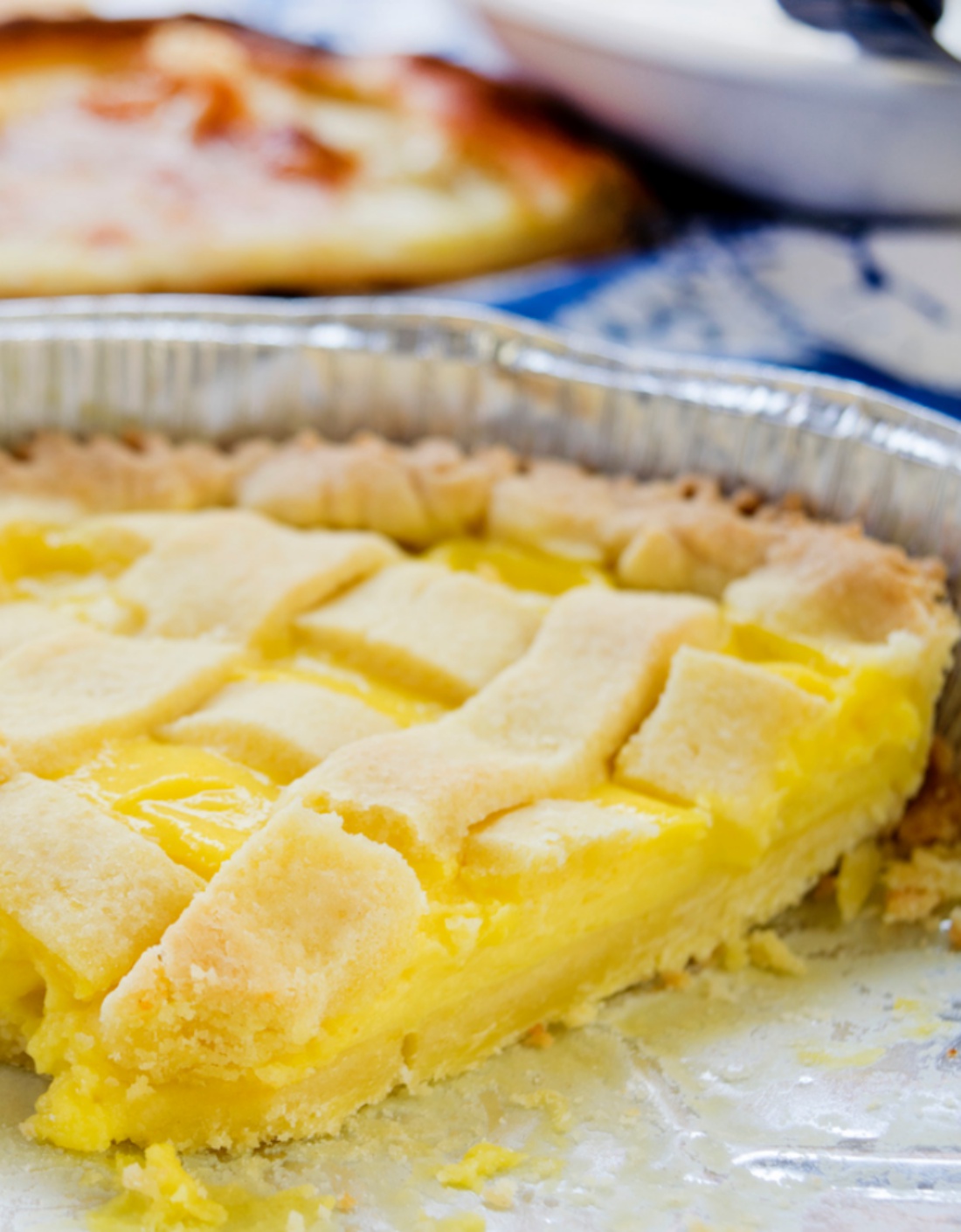 cream lemon tart
