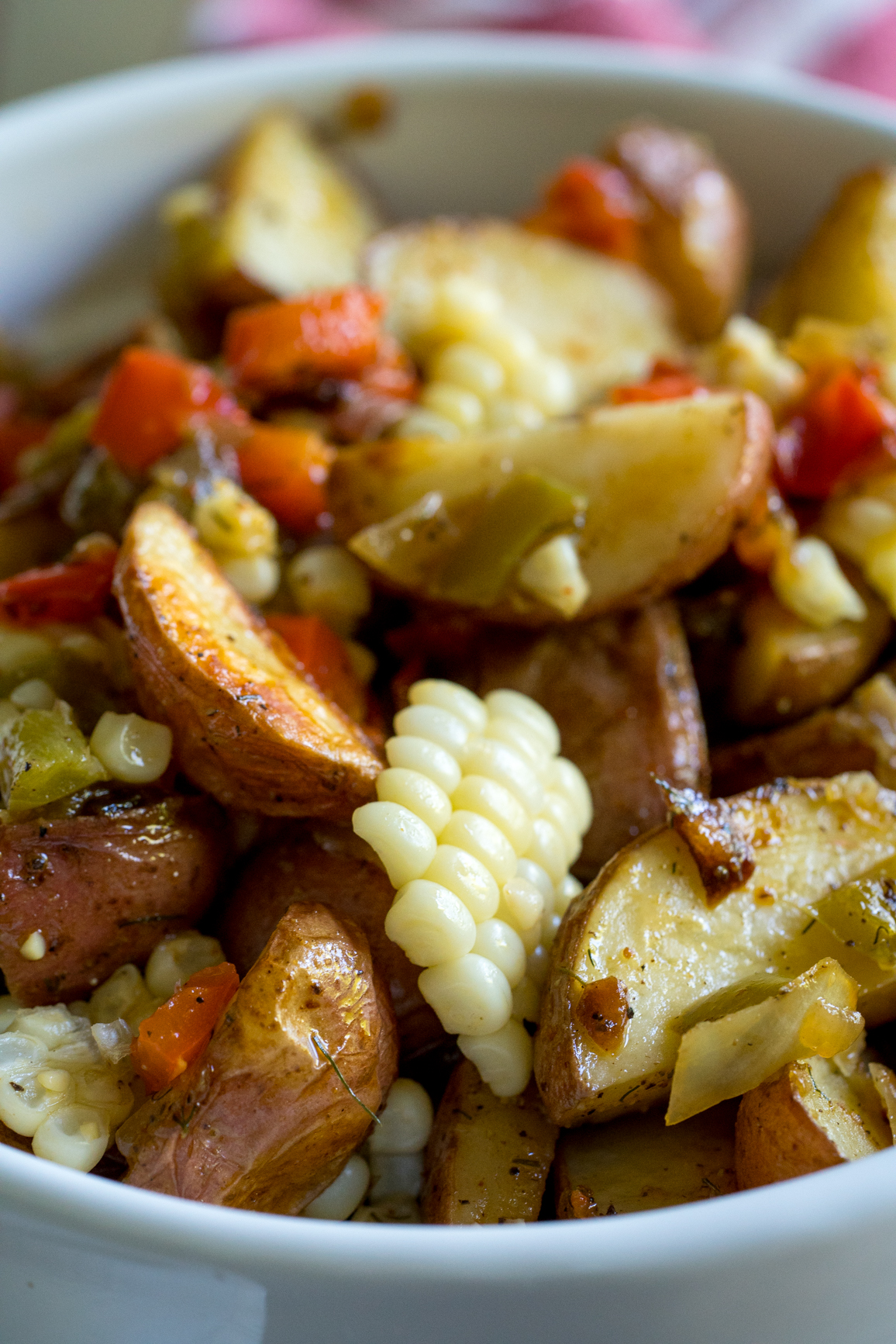 Roasted Potato Veggie Salad 7