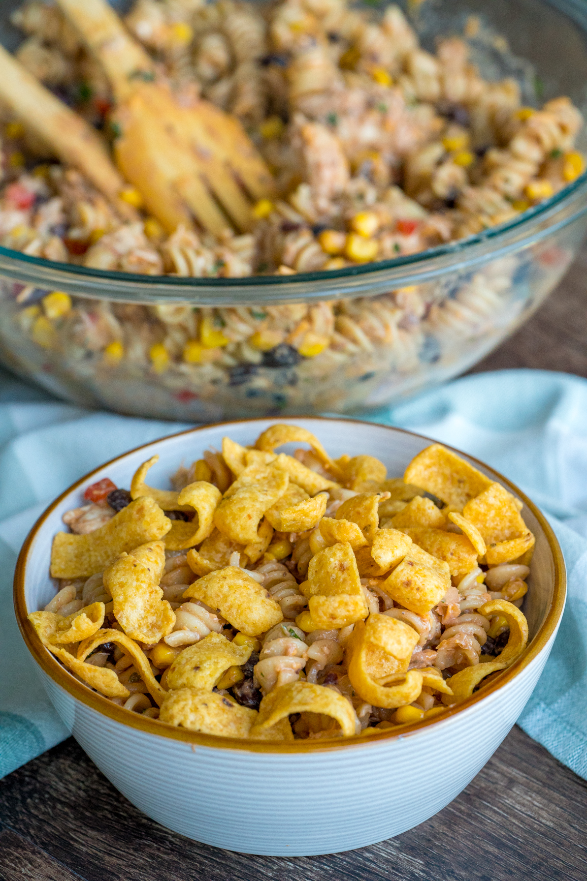 Crunchy BBQ Ranch Pasta Salad 12