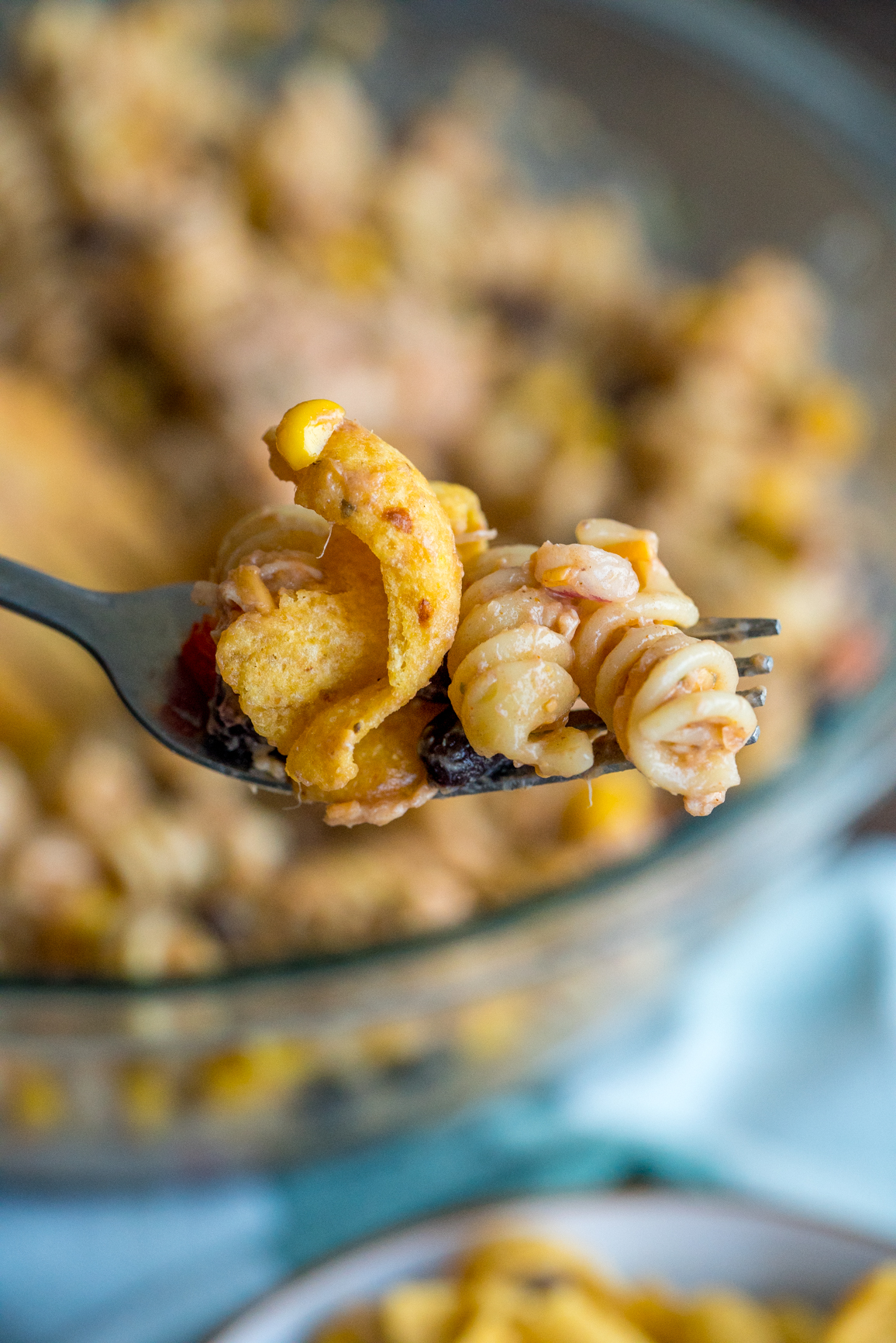 Crunchy BBQ Ranch Pasta Salad 15