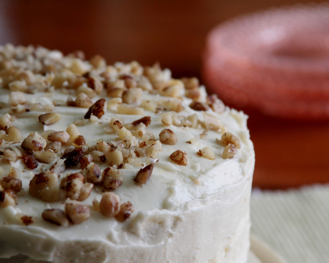 Carrot cake top