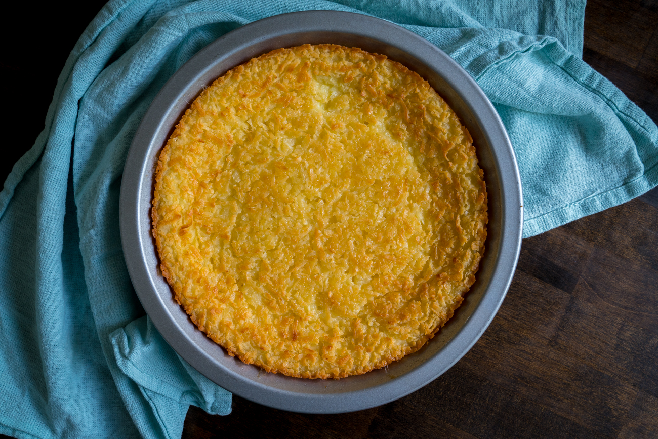 Impossible Coconut Rum Pie 1