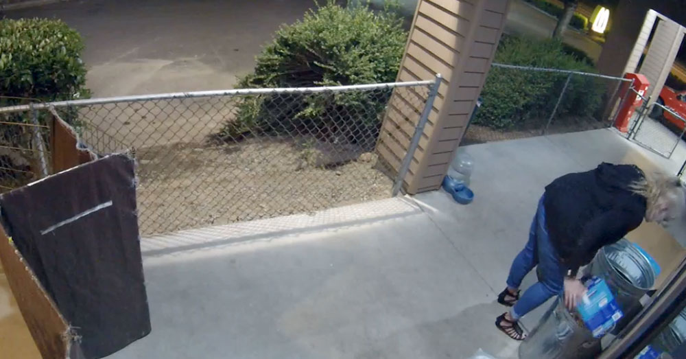 Source: Facebook/KATU News Police have identified the woman, but no charges have been pressed yet.