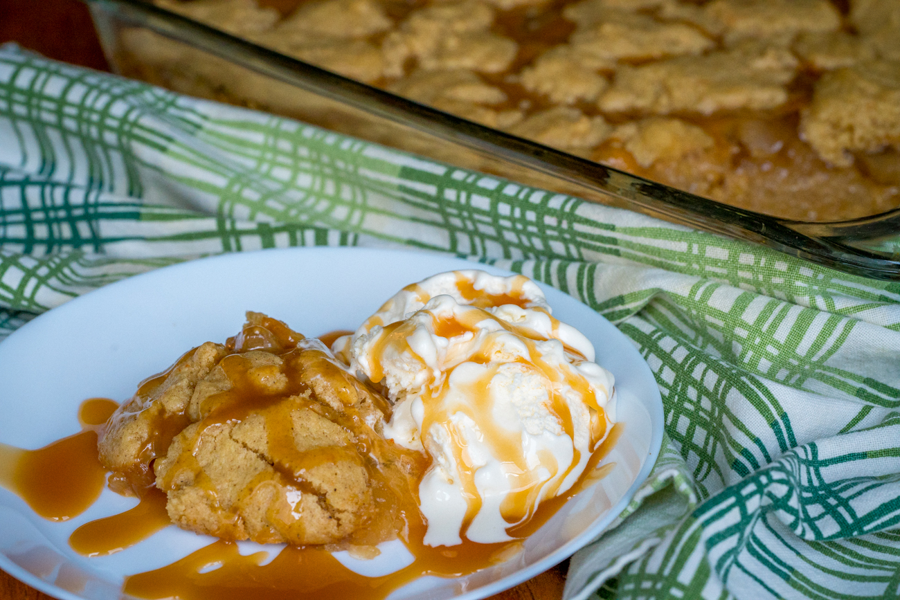 212Caramel Apple Dump Cake