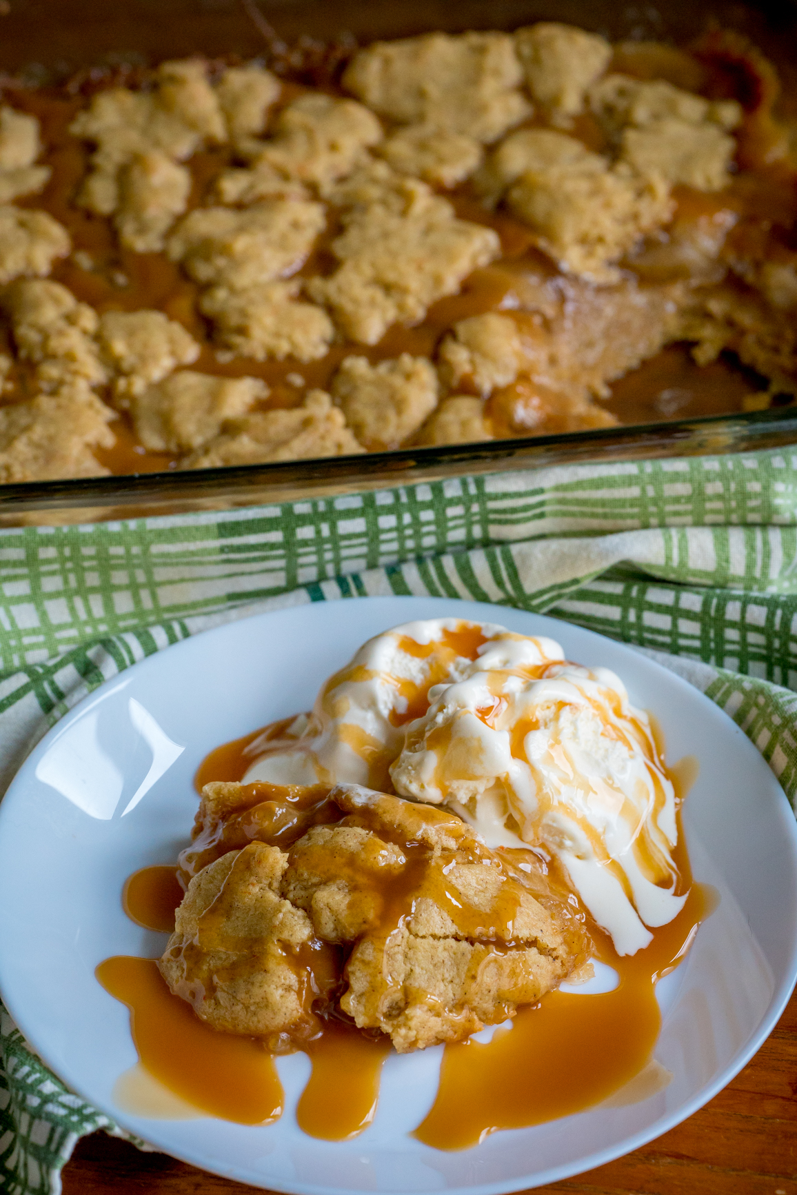 230 Caramel Apple Dump Cake