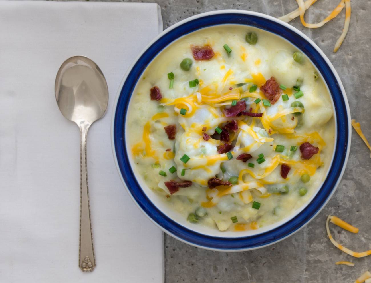 Super Cheesy (and Chunky) Potato Soup – 12 Tomatoes
