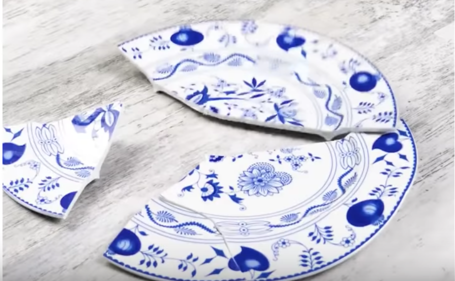 The Easiest Way To Fix A Broken Plate (And Other Useful Life Hacks