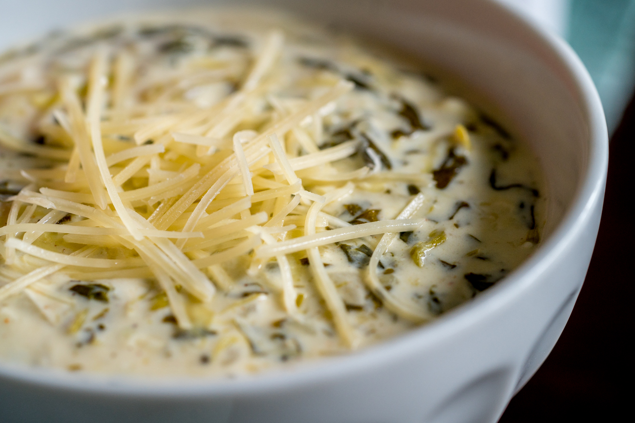 Spinach Artichoke Soup DSC00971