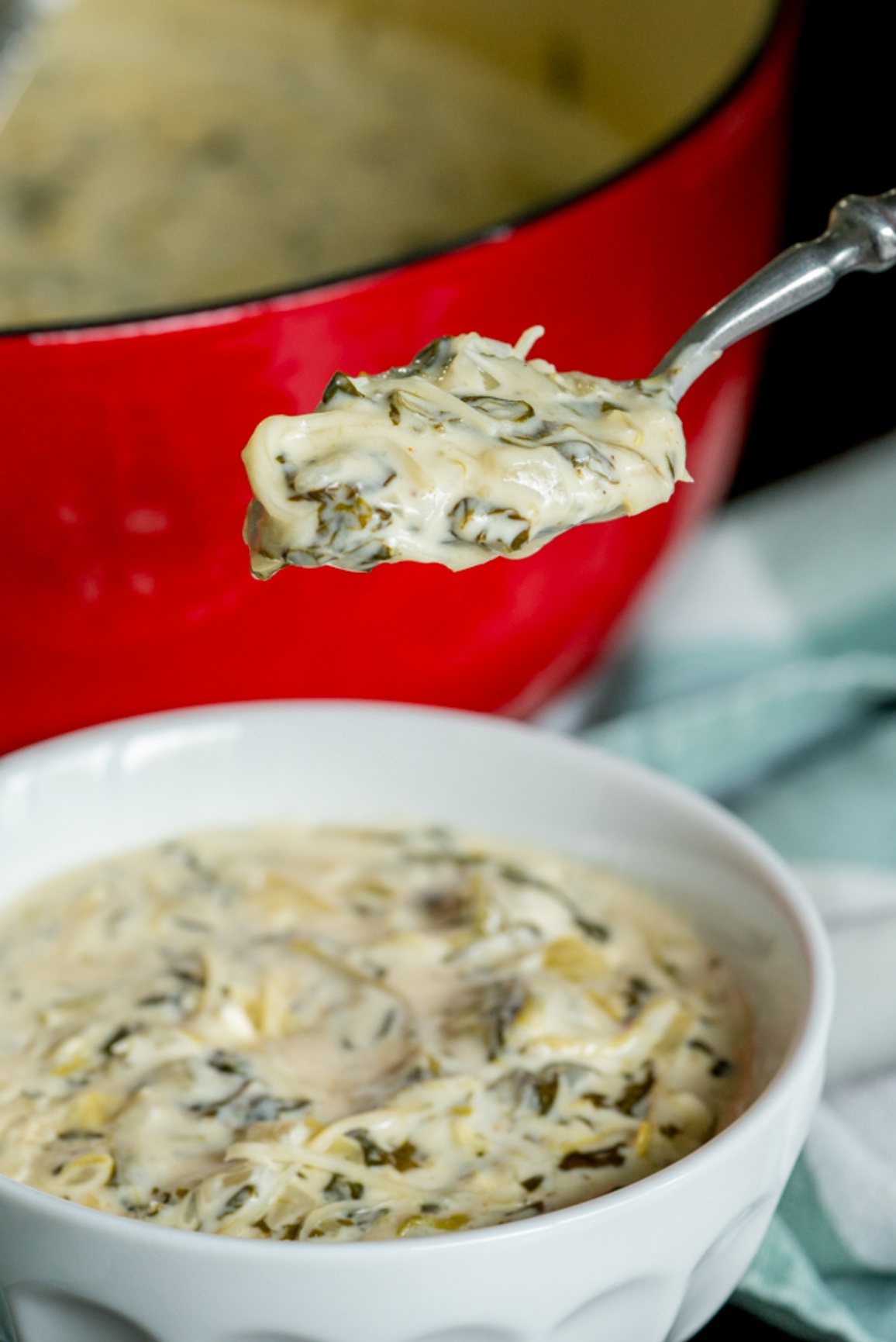 Spinach Artichoke Soup DSC00989