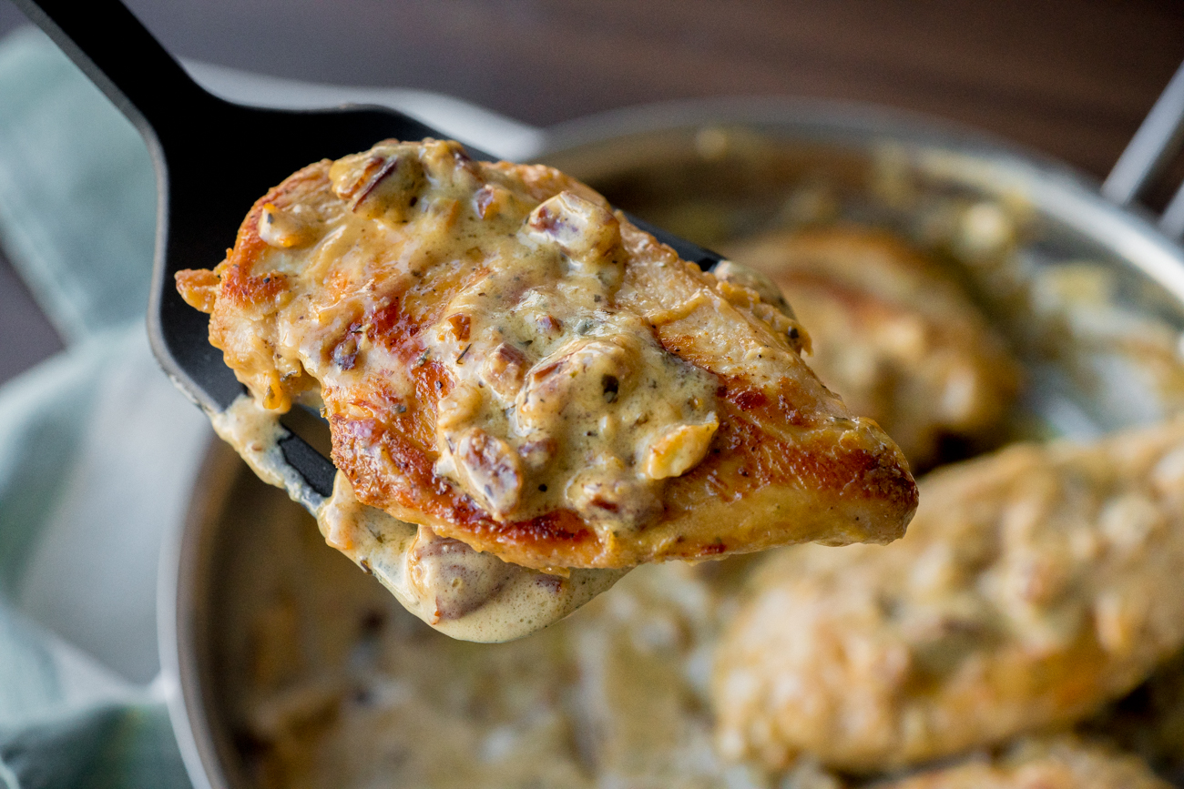 Toasted Pecan Chicken Skillet 12 Tomatoes