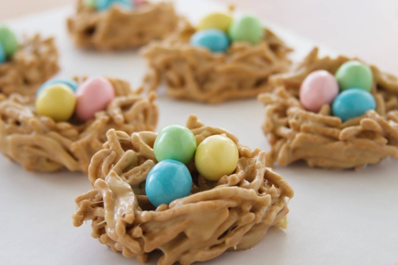 NoBake Peanut Butter Haystacks 12 Tomatoes