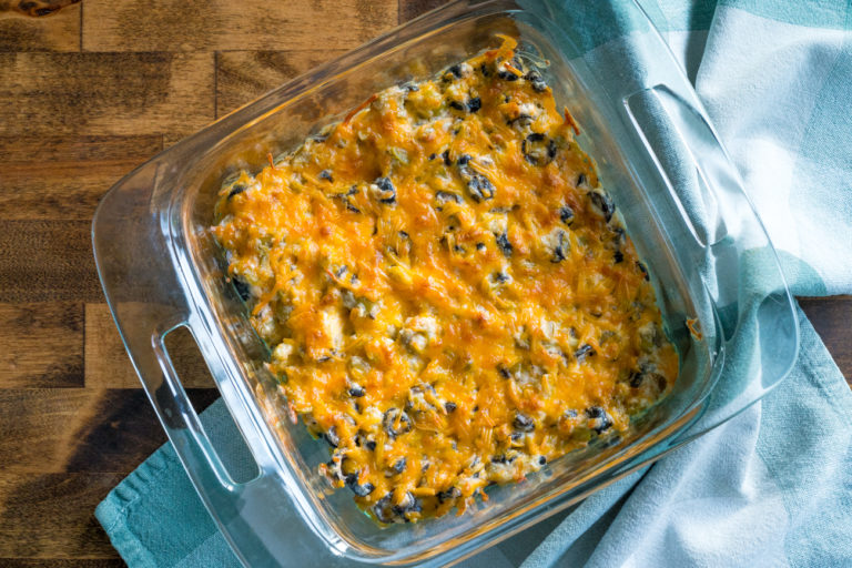 Cheesy Baked Olive Dip Cooking Panda