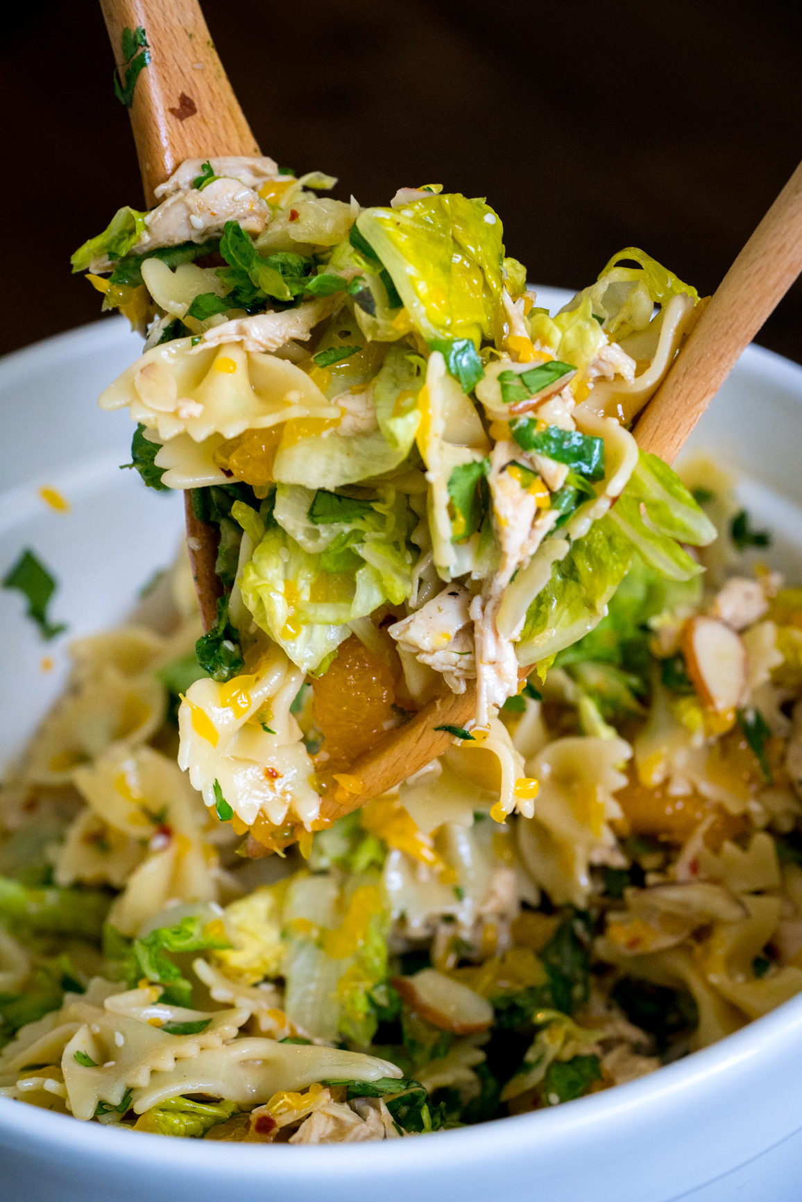 Asian Sesame Chicken Pasta Salad Live Play Eat