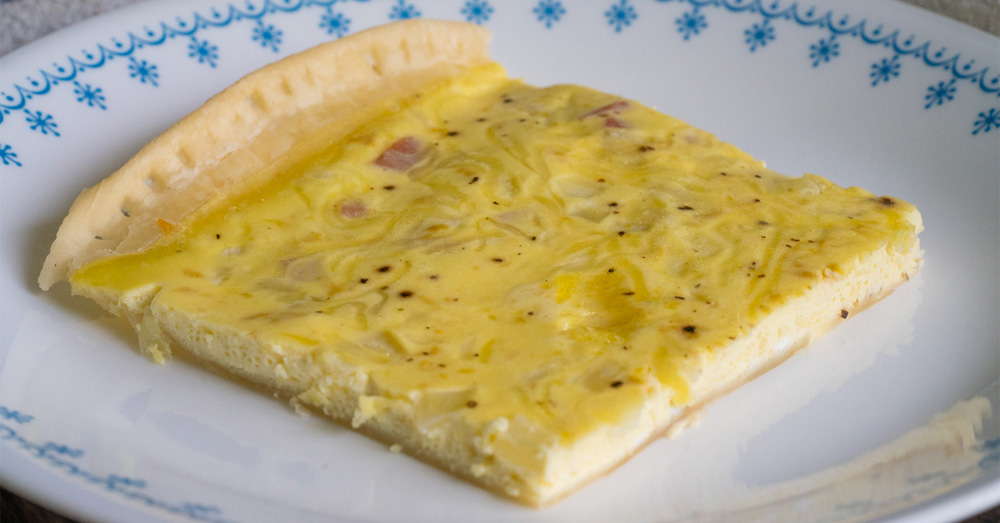 Sheet Pan Quiche Lorraine Cooking Panda